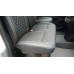 Mercedes Vito 2/3 pers. >2016 Lederen interieur zwart dubbel ruit design INCL. MONTAGE